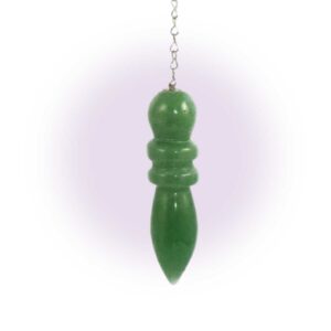Péndulo Egipcio de Cuarzo Verde