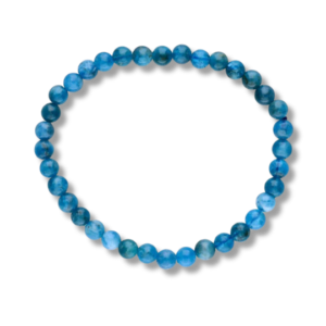 Pulsera de Mineral de Apatito 6mm