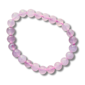 Pulsera de Cuarzo Rosa autentica