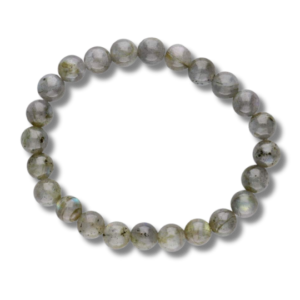 Pulsera de Mineral de Labradorita 10mm